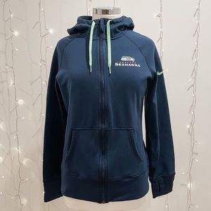Nike Therma-fit Seattle Seahawks Hoodie, Women's Medium